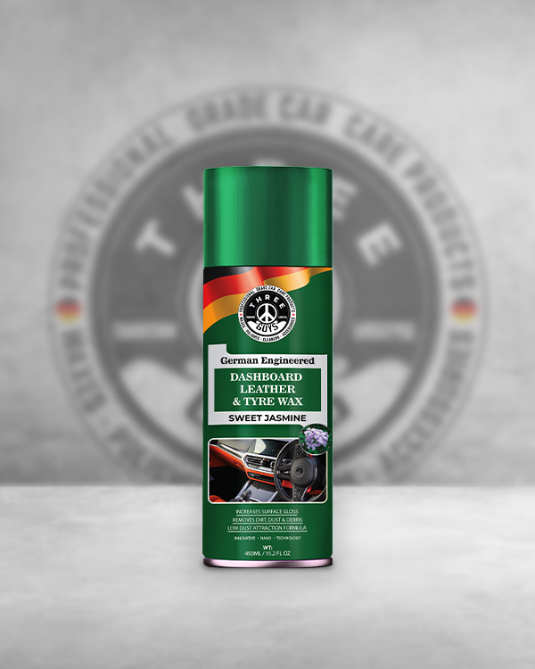 Sweet Jasmine - Dashboard Leather & Tyre Wax | THREE GUYS (German Engineered)