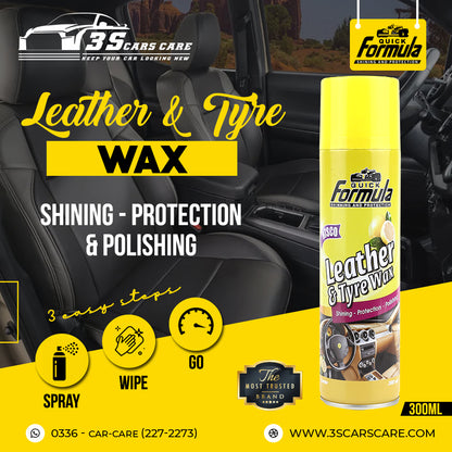 Lemon Dashboard Polish - FORMULA Leather & Tyre Wax