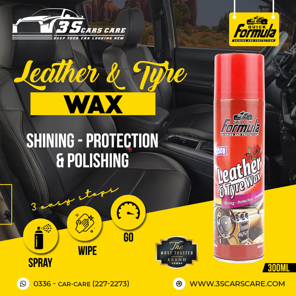 Rose Dashboard Polish - 350ml - FORMULA Leather & Tyre Wax