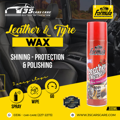 Rose Dashboard Polish - 350ml - FORMULA Leather & Tyre Wax