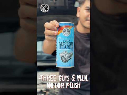 5-Min Motor Flush 443ML – Engine Flush Cleaner for Oil Change & Sludge Removal | THREE GUYS - German Engineered