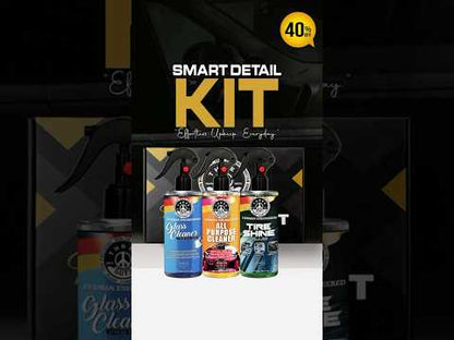 Smart Detail Kit | Everyday Car Cleaning Kit by THREE GUYS