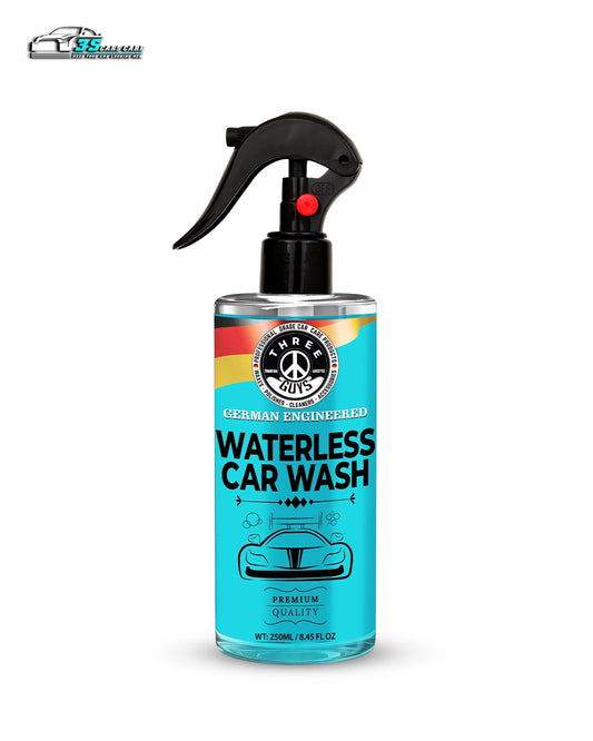Waterless Car Wash – Shine, Clean & Protect – 250ml - No Rinse – Eco-Friendly Car Cleaner & Polish | THREE GUYS - German Engineered