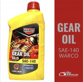 WARCO Advanced Gear Oil GL-5 (SAE-140) – 1 Liter