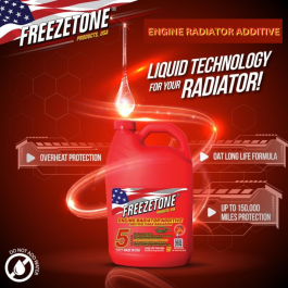 Anti-freeze Coolant RED Freezetone USA (1GL 3.79L)