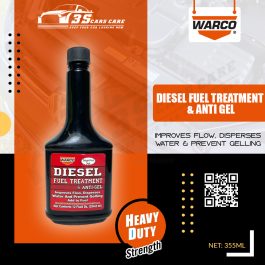 Warco Diesel Fuel Treatment and Anti Gel, Cleans And Lubricates Fuel System