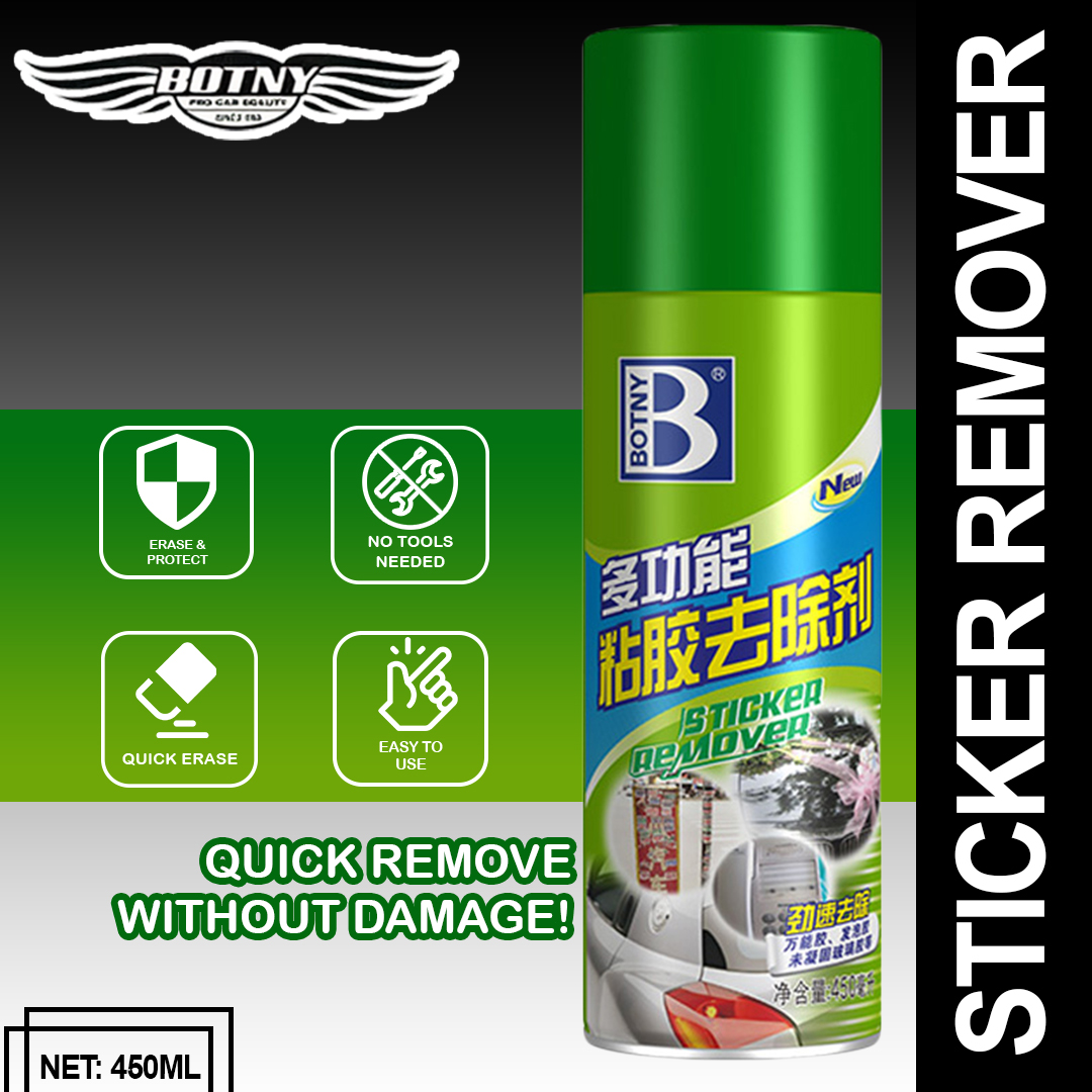 Car Sticker Remover 120ml Sticker Remover Spray Adhesive Remover