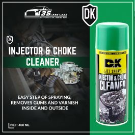 CARBURETOR + CHOKE & PARTS CLEANER 450ml DK