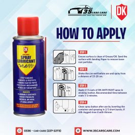 Anti-Rust, Penetrating Oil Spray 100ML DK