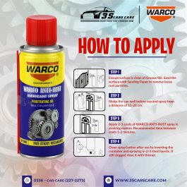 Anti-Rust Lubricant Spray 100ML WARCO
