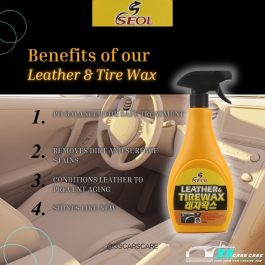 SEOL Leather & Tire Wax 500ml
