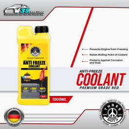 Anti Freeze Coolant Red Three Guys (German Engineered) 1000ml